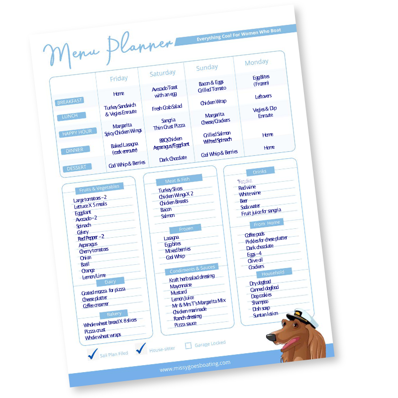 menu planner icon