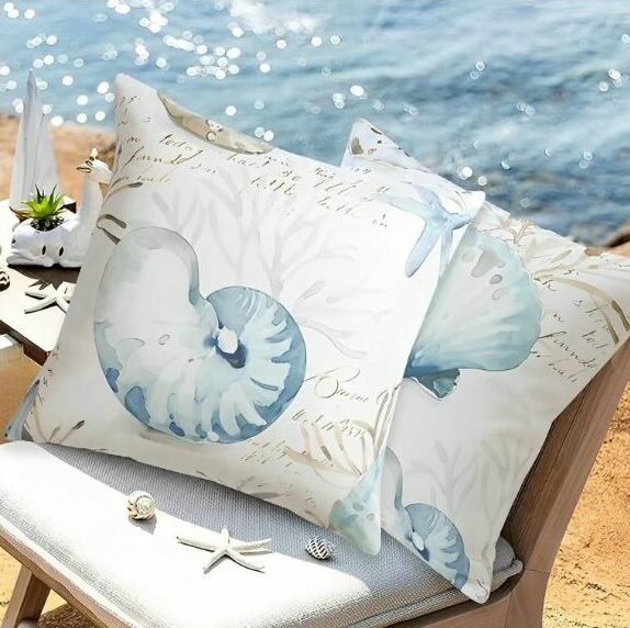 Sea-themed Beach Pillows Cases