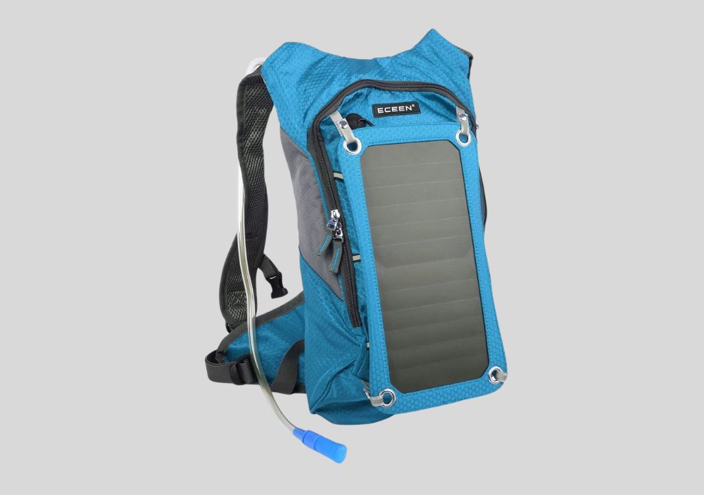Boaters Backpack with Solar Charger and Drink Bladder