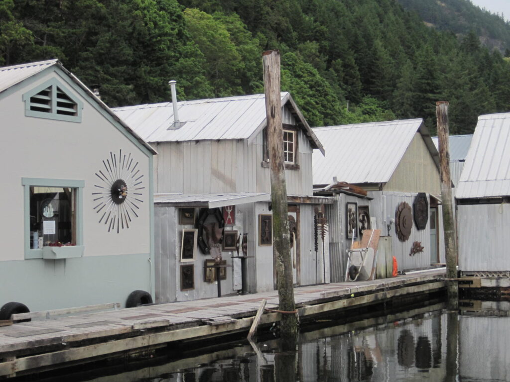 genoa bay boathouses 1