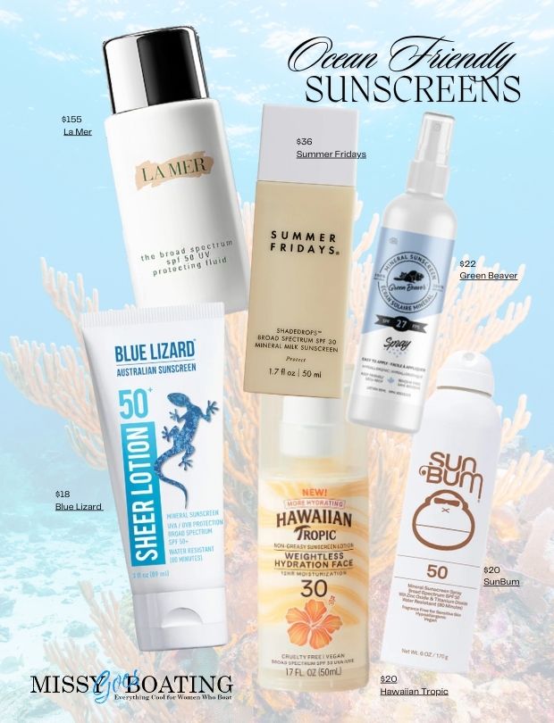 Ocean Friendly Sunscreens