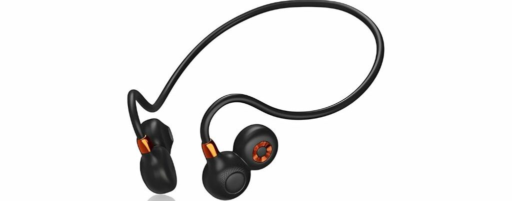Comfortable Ear Buds with black ergonomic neckband