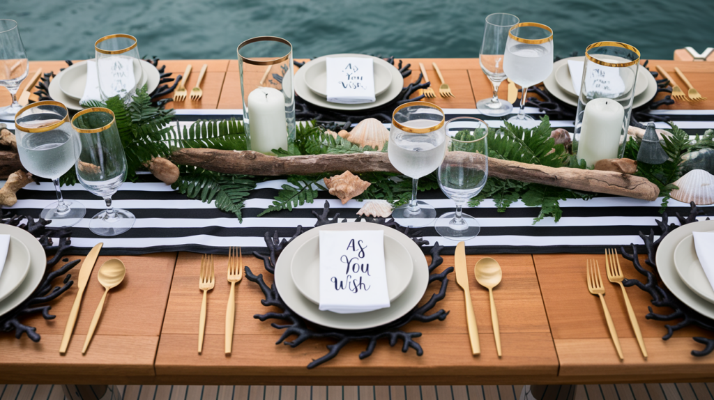 How to Set a Nautical Table Onboard