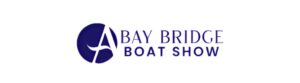 Bay Bridge Boat Show logo on white background.