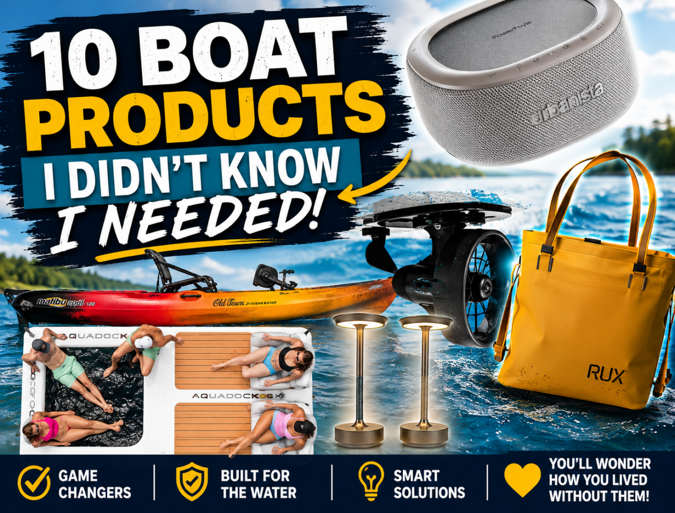 Innovative boating products for enthusiasts