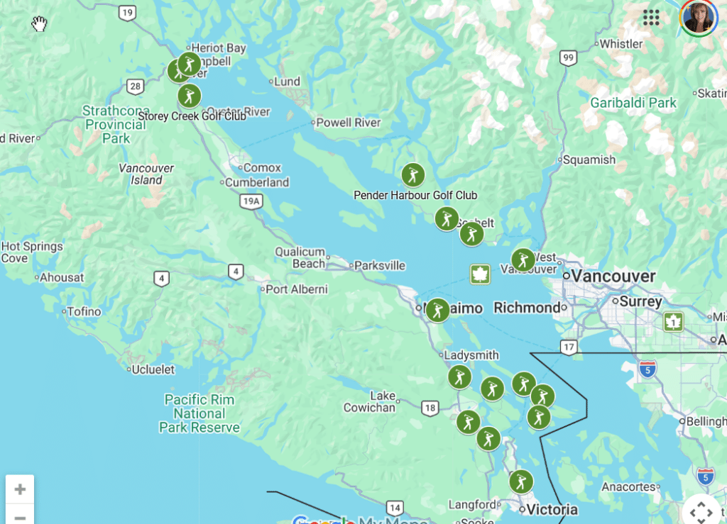 Coastal Golf Courses