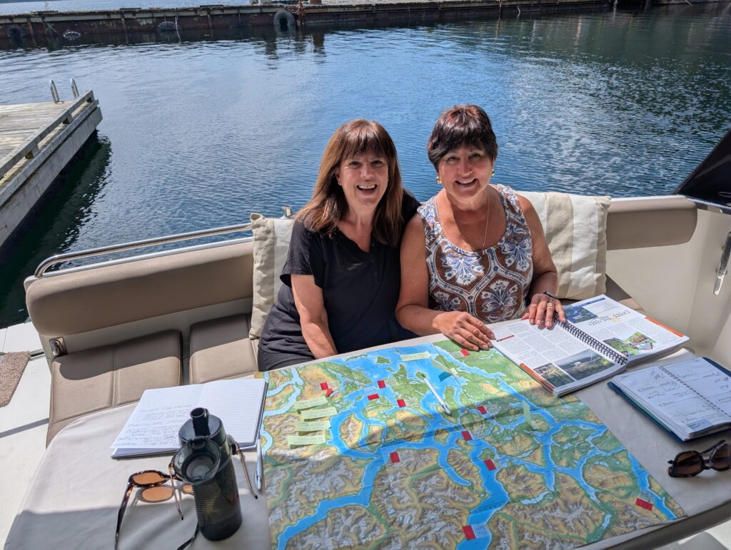 Gina and Missy Trip Planning