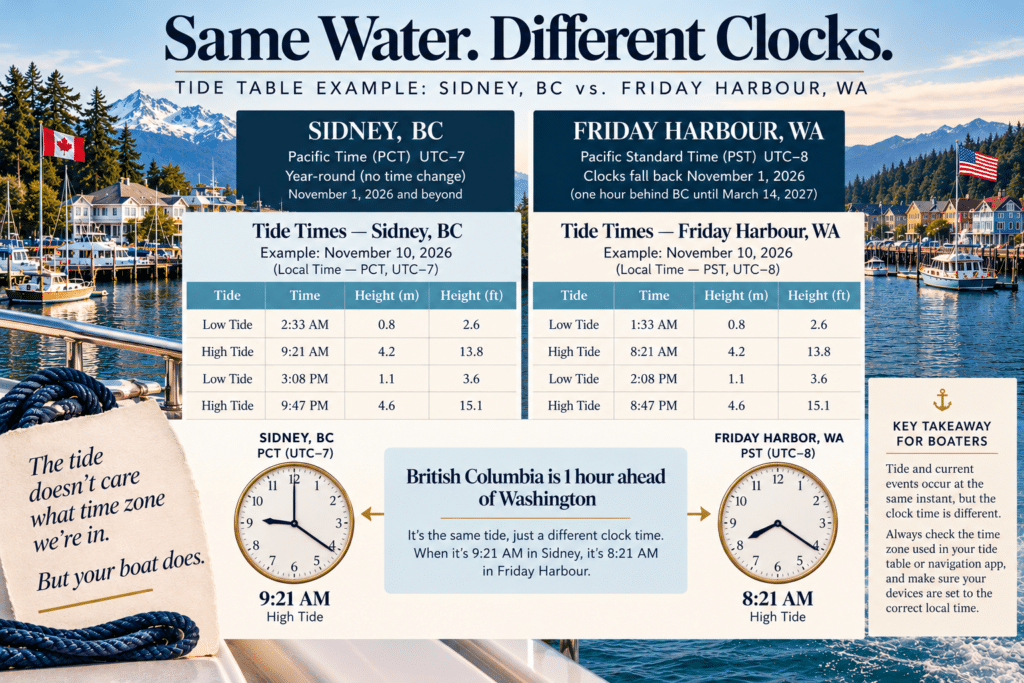 What BC’s New Time Zone Means for Boaters